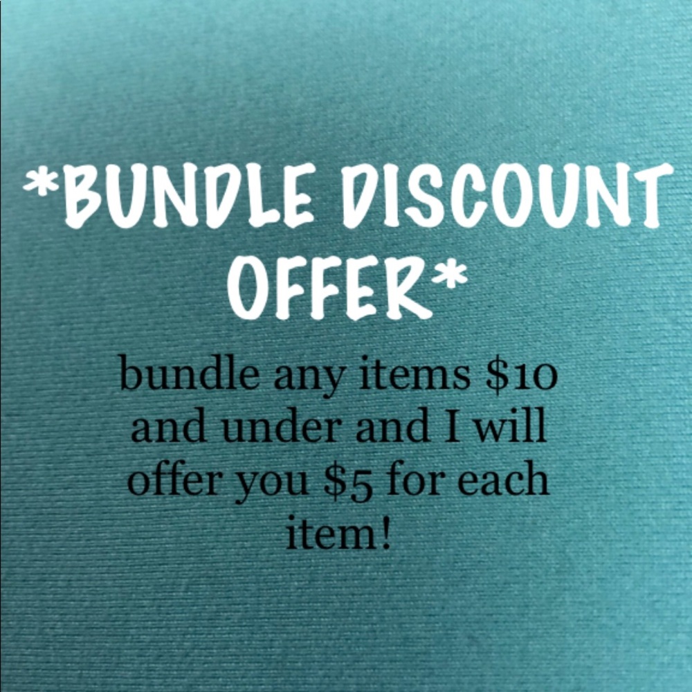 BUNDLE OFFER!
